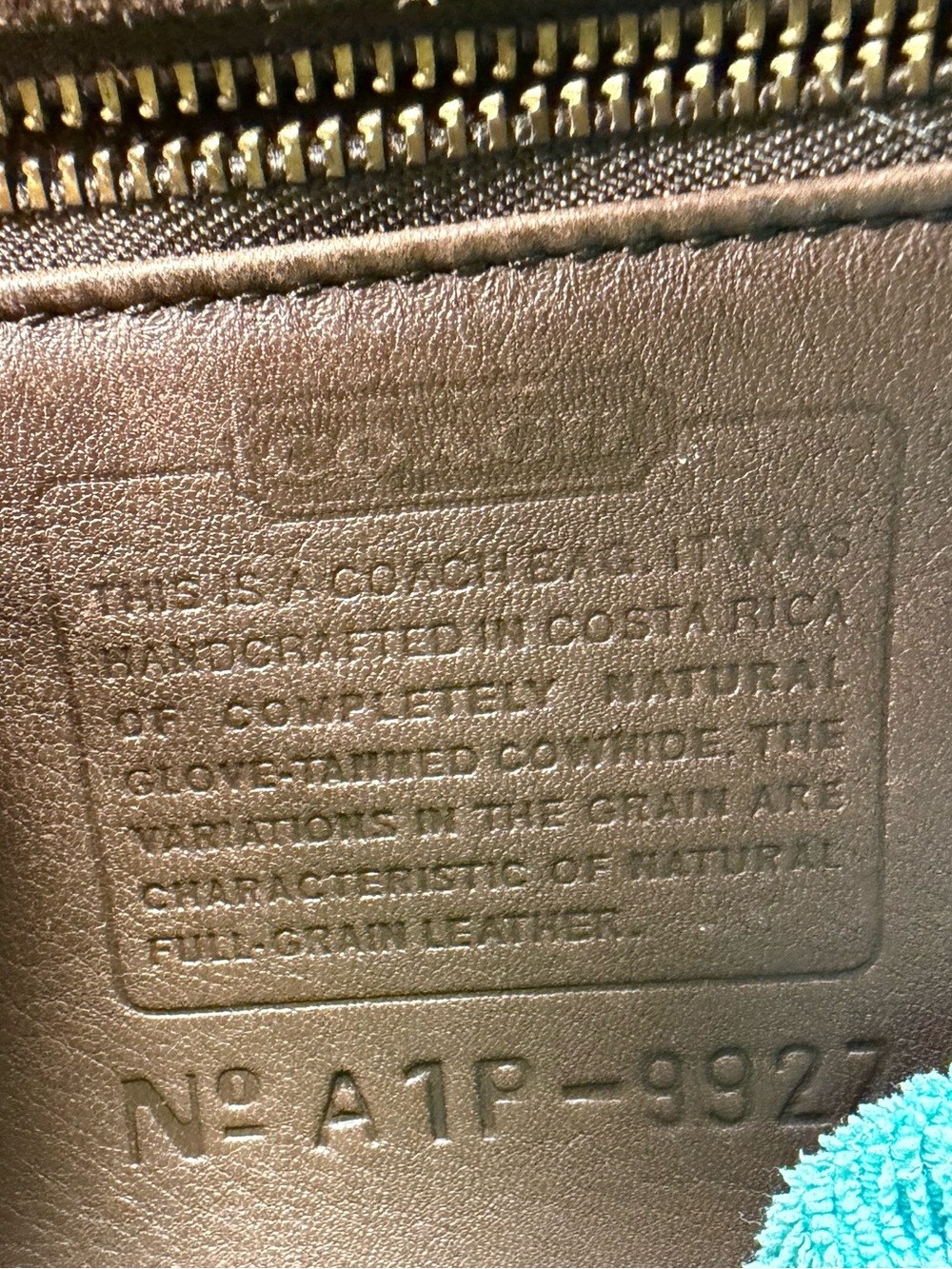 Coach Willis 9927 in Mahogany - Picture 8 of 8